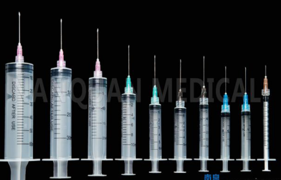 南泉一次性三件套注射器-螺口（帶針/不帶針）